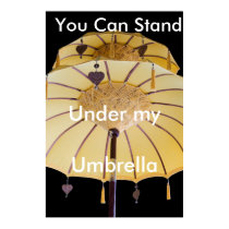 Umbrella posters