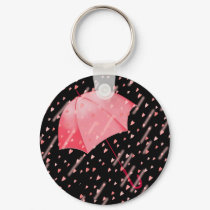 UMBRELLA SHOWERS OF LOVE by SHARON SHARPE keychains