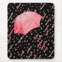 UMBRELLA SHOWERS OF LOVE by SHARON SHARPE mousepads by sharonsharpe UMBRELLA SHOWERS OF LOVE by SHARON SHARPE mousepads