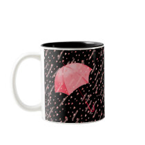 UMBRELLA SHOWERS OF LOVE by SHARON SHARPE mugs