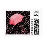 UMBRELLA SHOWERS OF LOVE by SHARON SHARPE Postage Stamps