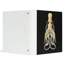 Umbrella Squid 3 Ring Binders