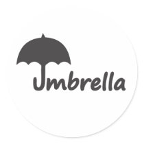 Umbrella Stickers