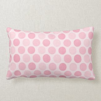 Umbrella Teddy Polka Dots Pink Photo Pillow