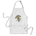 Umbrella with Roses 04 Apron
