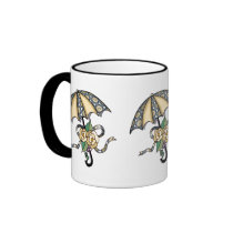 Umbrella with Roses 04 Coffee Mugs