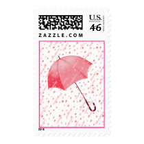 UMBRELLAS & HEARTS by SHARON SHARPE postage