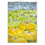 umbrellas in springtime card