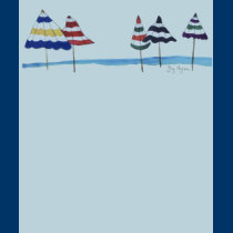 Umbrellas on the Beach T-Shirts & Aparrel