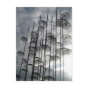 umbrellas postcard