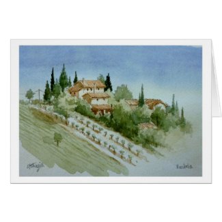 Umbrian Farmhouse card