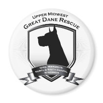 UMGDR Logo magnets by GreatDaneRescue UMGDR Logo magnets