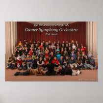 UMGSO Group Photo - Fall 2008 Poster (Silly)