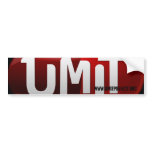 Umit bumper sticker