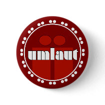 Umlaut Rondell Buttons - Brick Red by JaZilla Umlaut Rondell Buttons - Brick Red