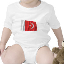 Umm al-Quwain Waving Flag t-shirts