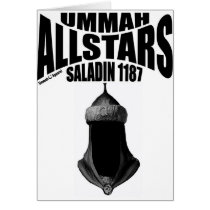 Ummah Allstars Saladin cards by Ummah_Apparel Ummah Allstars Saladin cards