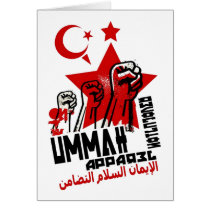 Ummah Apparel Revolution Fist cards by Ummah_Apparel Ummah Apparel Revolution Fist cards