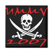 UMMV 2007 Pirate Show magnet by popfam UMMV 2007 Pirate Show magnet