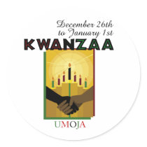 UMOJA - Unity stickers by Kwanzaa UMOJA - Unity stickers