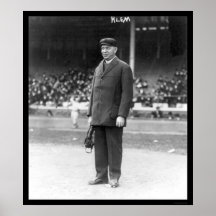 Umpire Bill Klem Baseball 1914 Posters