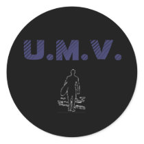 UMV surfer stickers