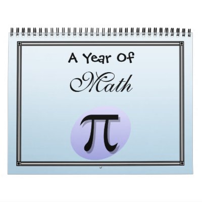 Un año de matemáticas calendario Un año de matemáticas calendario