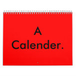 Un calendario