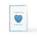 (un)Happy Valentine's Day card