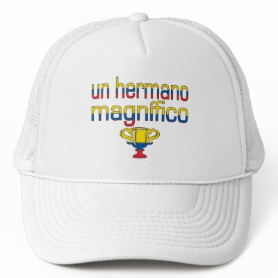  para un hermano magnifico en los colores de la bandera Ecuador