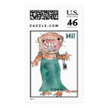 Un-Naked Mole Rat Custom Postage Stamps