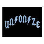 UN/ON/ZE POSTCARD