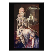 Un portrait pour l'Halloween Personalized Invite