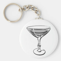 Un solo Martini - B&W gris Llavero