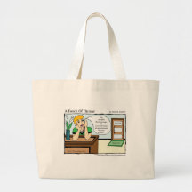 "Un tacto masaje de la silla del humor" cómico Bolsa De Mano