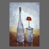 Una flor / A flower. Poster posters