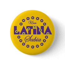 Una Latina Sabia buttons