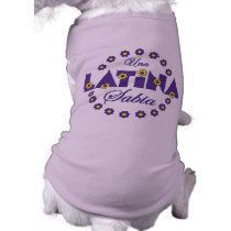 Una Latina Sabia pet clothing by Sensato Una Latina Sabia pet clothing