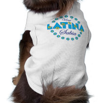 Una Latina Sabia pet clothing by Sensato Una Latina Sabia pet clothing