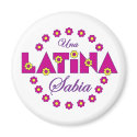 Una Latina Sabia magnets by Sensato Una Latina Sabia magnets