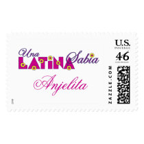 Una Latina Sabia postage by Sensato Una Latina Sabia postage