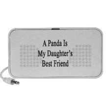 Una panda es el mejor amigo de mi hija altavoz de viaje