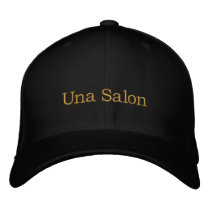 Una Salon embroidered hats by UnaSalon Una Salon embroidered hats