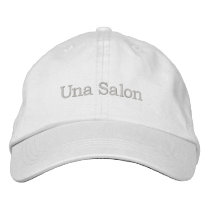 Una Salon embroidered hats by UnaSalon Una Salon embroidered hats