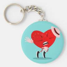 una tarjeta del día de San Valentín de Michael Llaveros Personalizados