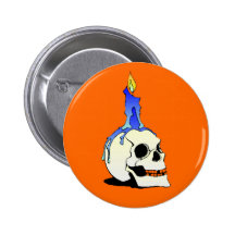 Una vela para Halloween - Pins