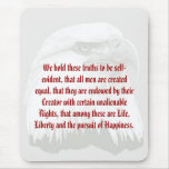 Unalienable Rights Mousepad
