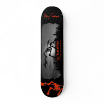 unanimated bored custom skateboard