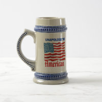 Unapologetic American mug