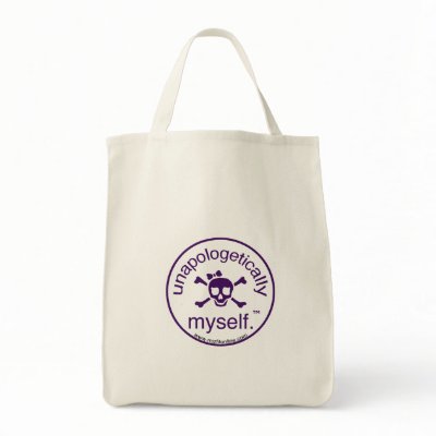 Unapologetically Myself  Organic Tote Bag by mizfit